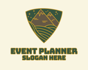 Hill - Triangle Meadow Badge logo design