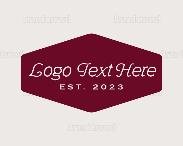 Stylish Script Generic Logo