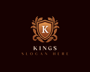 Elegant Royal Shield logo design