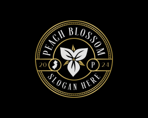 New Jersey Trillium Flower logo design