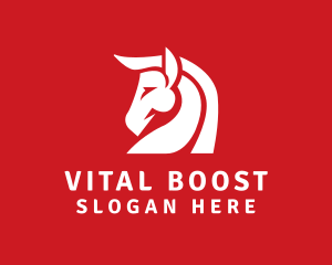 Supplements - Animal Horse Polo logo design