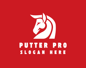 Animal Horse Polo logo design