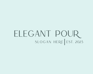 Luxury Elegant Firm logo design