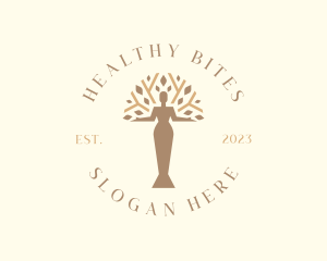 Female Tree Beauty logo design