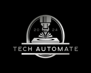 Automation - Laser Cutting Fabrication logo design