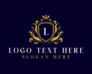 High End - Elegant Royal Crest logo design