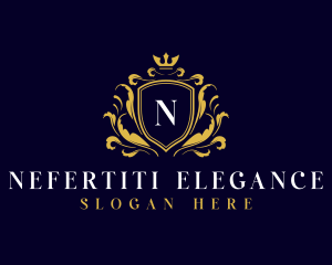 Elegant Royal Crest logo design