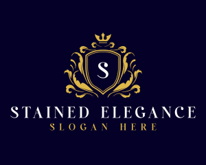 Elegant Royal Crest logo design