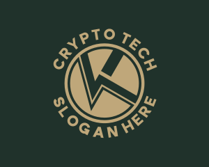 Crypto - Crypto Currency Money logo design