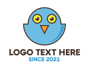 Anime - Baby Owl Bird logo design