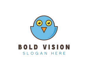 Baby Owl Daycare logo design