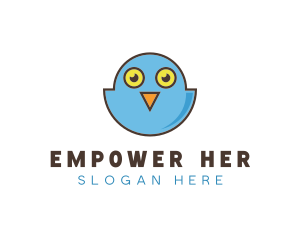 Baby Owl Daycare logo design