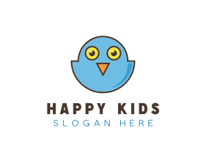 Baby Owl Daycare logo design