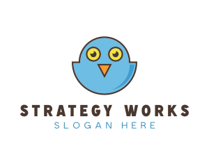 Baby Owl Daycare logo design