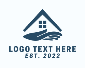 Subdivision - House Roof Shelter logo design