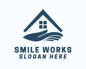 House Roof Shelter Logo