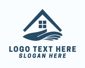 House Roof Shelter Logo