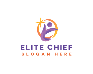 Chief - Star Leadership People logo design