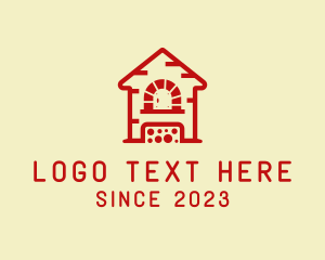 Food Stall - Wood Fired Oven Grill logo design