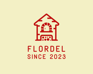 Wood Fired Oven Grill logo design