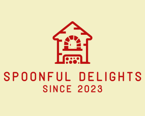 Wood Fired Oven Grill logo design