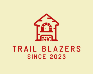 Wood Fired Oven Grill logo design