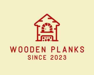 Wood Fired Oven Grill logo design