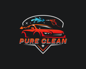 Automotive Clean Car logo design