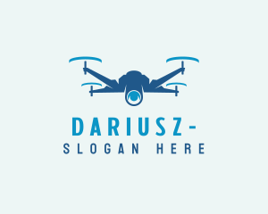 Flight - Camera Drone Surveillance logo design
