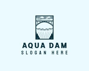 Hoover Dam Arizona logo design