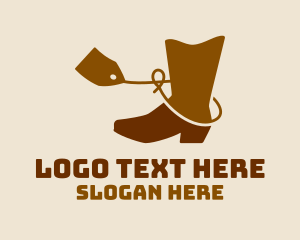 Cowboy Boot Sale  Logo