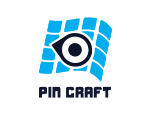 Pin - Location Pin Map logo design