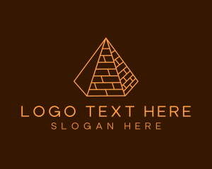 Marketing - Monoline Egypt Pyramid logo design