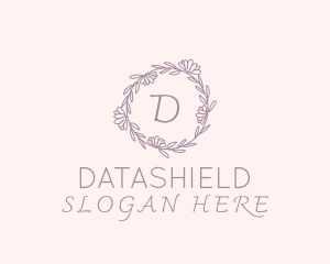 Daisy Leaf Vine Floral Logo