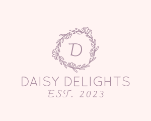 Daisy - Daisy Leaf Vine Floral logo design