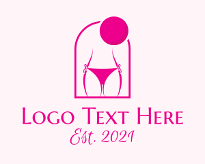 Waxing - Sexy Bikini Body Boutique logo design