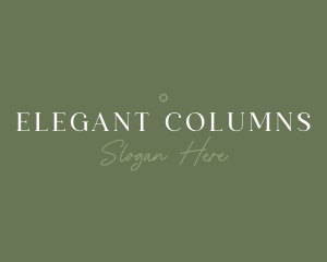 Stylish Elegant Boutique logo design