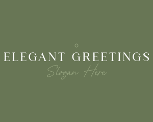 Stylish Elegant Boutique logo design