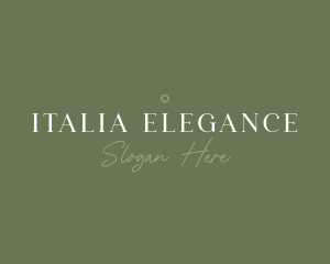 Stylish Elegant Boutique logo design