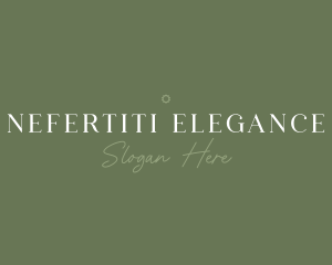 Stylish Elegant Boutique logo design