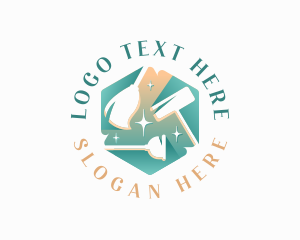 Toilet Plunger - Housekeeping Cleaning Tools logo design