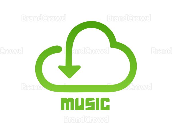 Green Arrow Cloud Logo