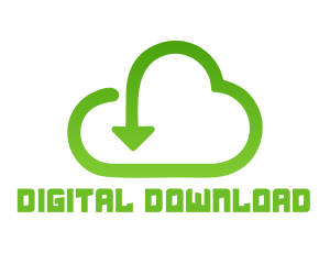 Download - Green Arrow Cloud logo design