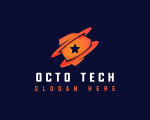 Star Shield Tech logo design