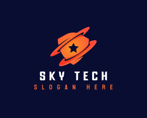 Star Shield Tech logo design