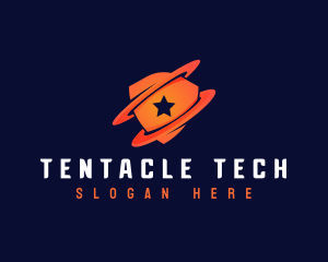 Star Shield Tech logo design