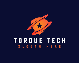 Star Shield Tech logo design