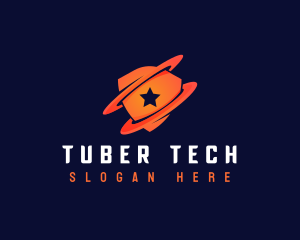 Star Shield Tech logo design