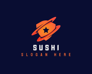 Star Shield Tech logo design