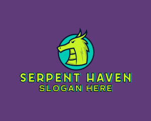 Dragon Serpent Monster logo design